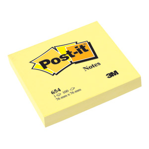 SAMOLJEPLJIVI BLOK 76x76 Post-it žuti